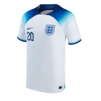 Camiseta Inglaterra Phil Foden #20 Primera Equipación Replica Mundial 2022 mangas cortas